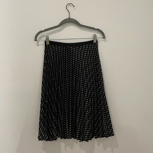 Zara pleated skirt